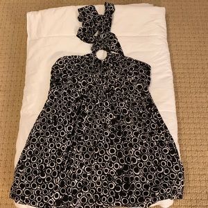 Style and Company black and white top